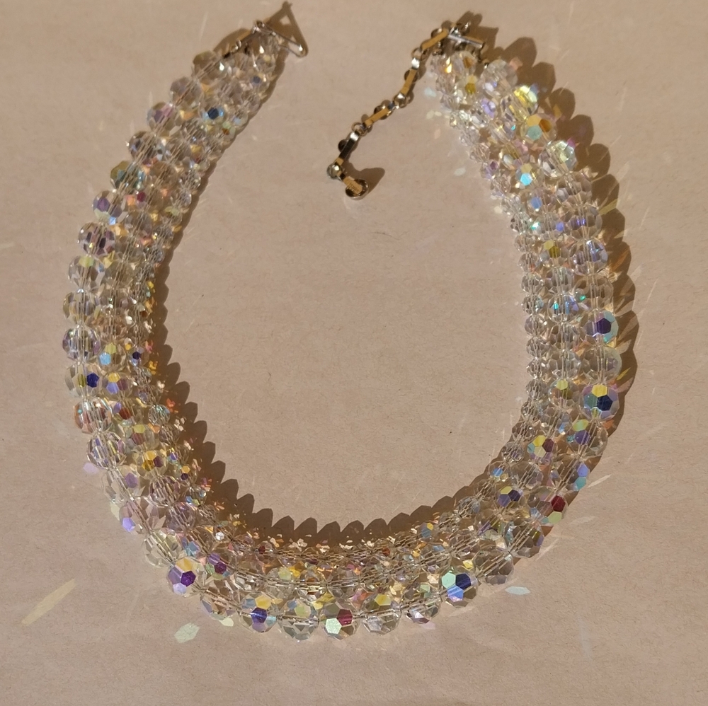 Austria Vintage Crystal Necklace